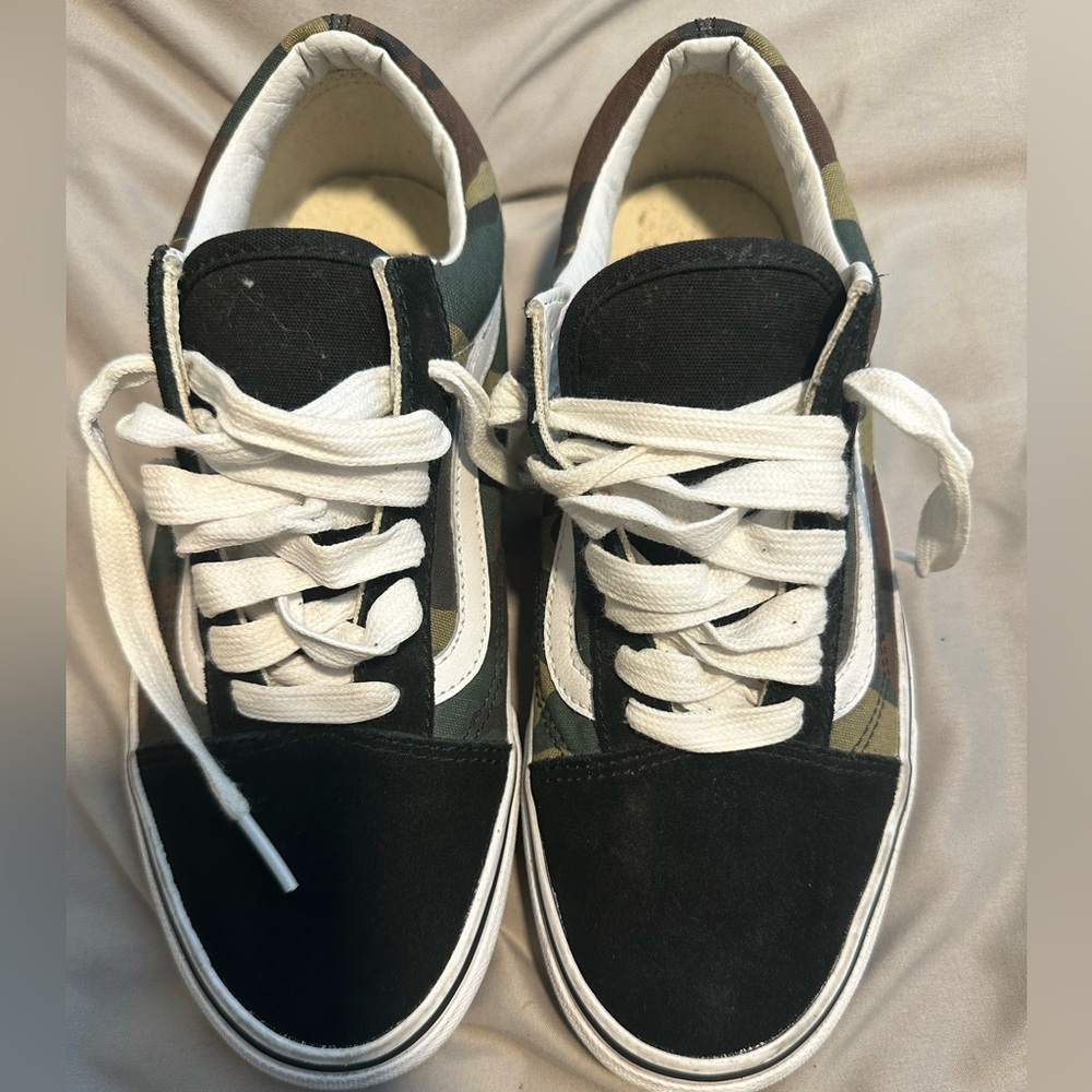 Vans Camo Canvas Shoes